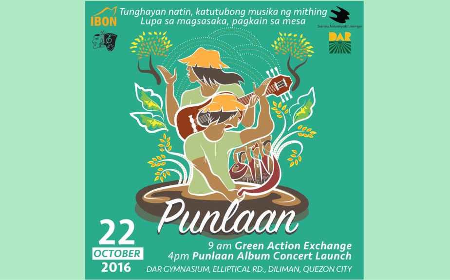 Land to the tiller, food for all music album Punlaan launched